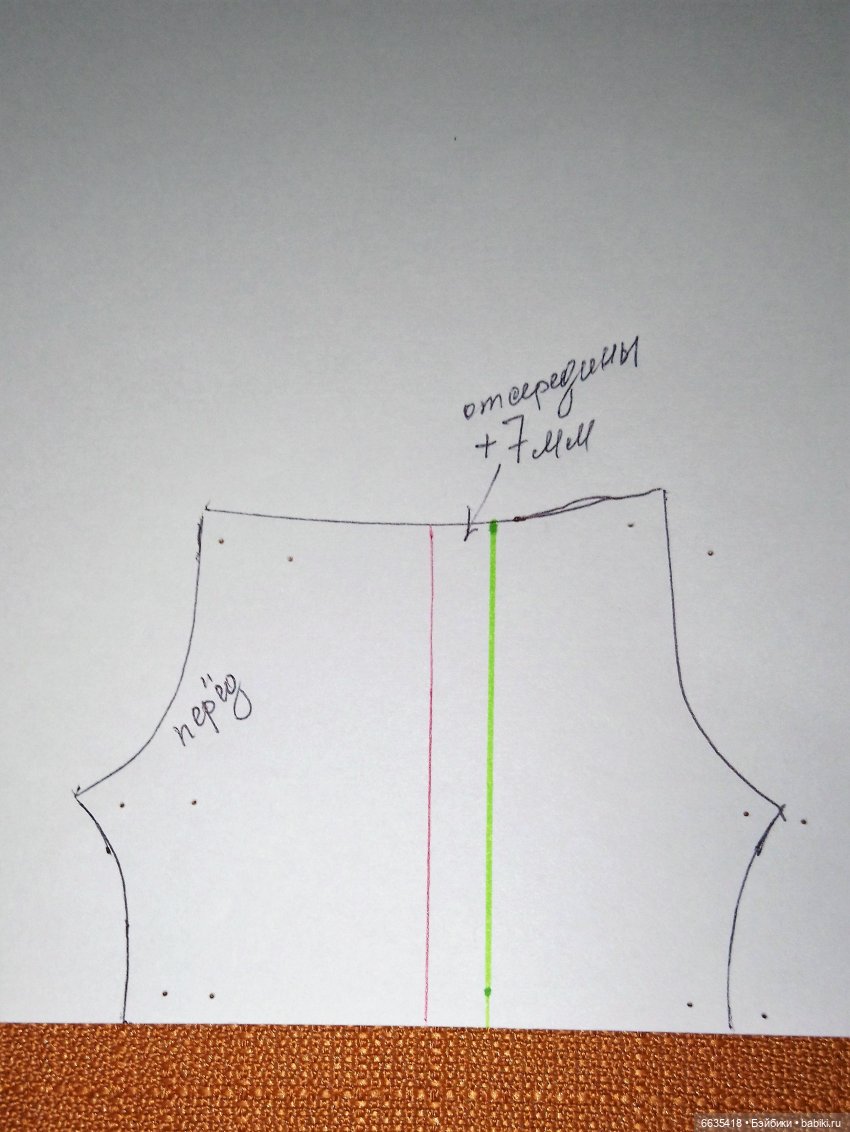 МК «Конструируем выкройку брючек с внутренними карманами - для кукол» (фото 4)