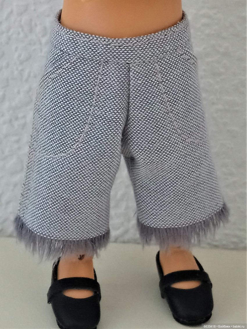 МК « Последовательность пошива брючек с внутренними карманами для кукол» (фото 4)