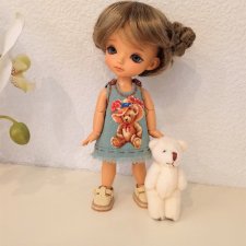 МК «Цельнокроенный сарафанчик для кукол или Как рождается выкройка»