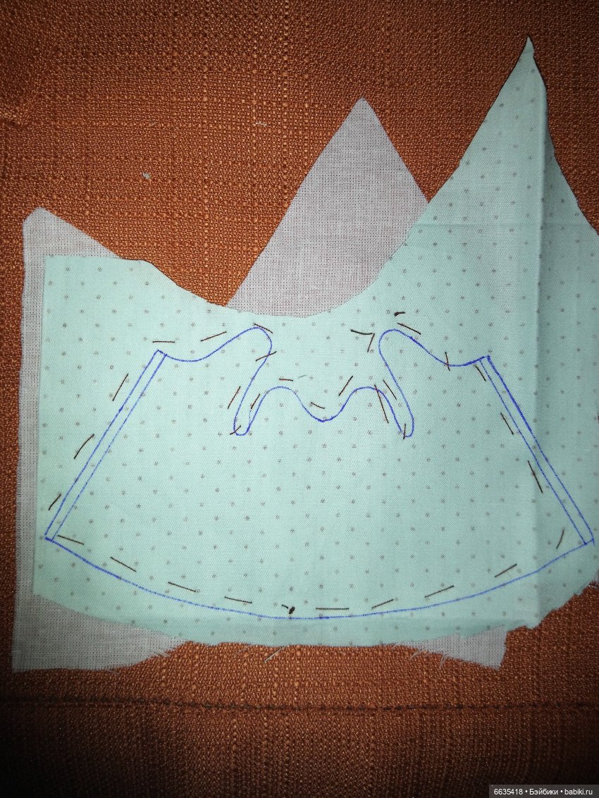 МК «Цельнокроенный сарафанчик для кукол или Как рождается выкройка» ЧАСТЬ 2 «Последовательность операций по пошиву