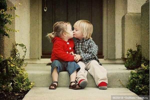 Нужно признать – детская любовь существует