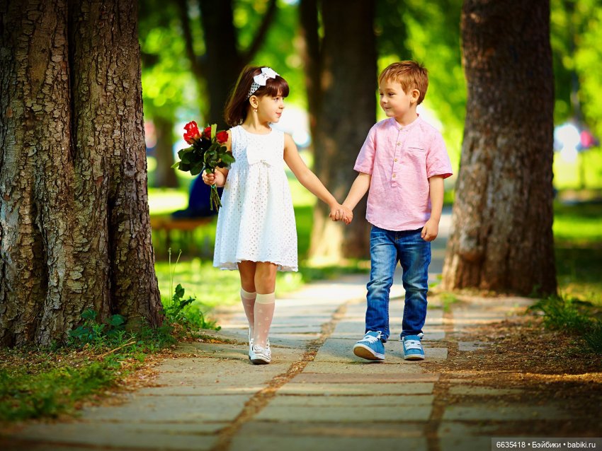 Нужно признать – детская любовь существует