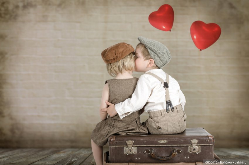Нужно признать – детская любовь существует