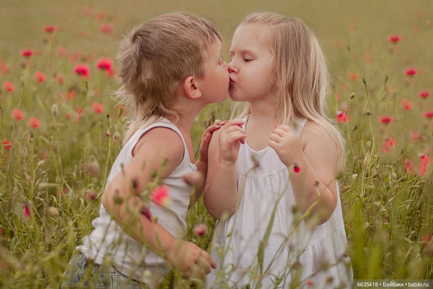 Нужно признать – детская любовь существует