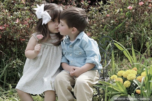 Нужно признать – детская любовь существует