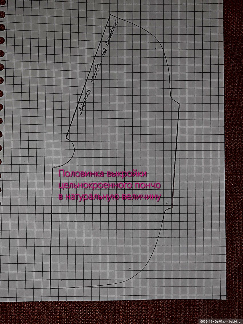 МК «Как для любимой куклы сшить пончо и повязку для головы» (фото 7)