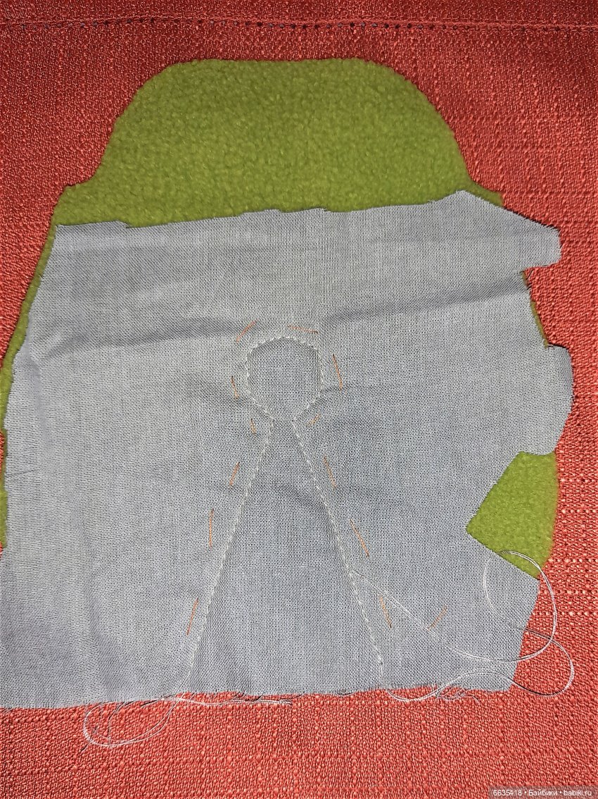 МК «Как для любимой куклы сшить пончо и повязку для головы»