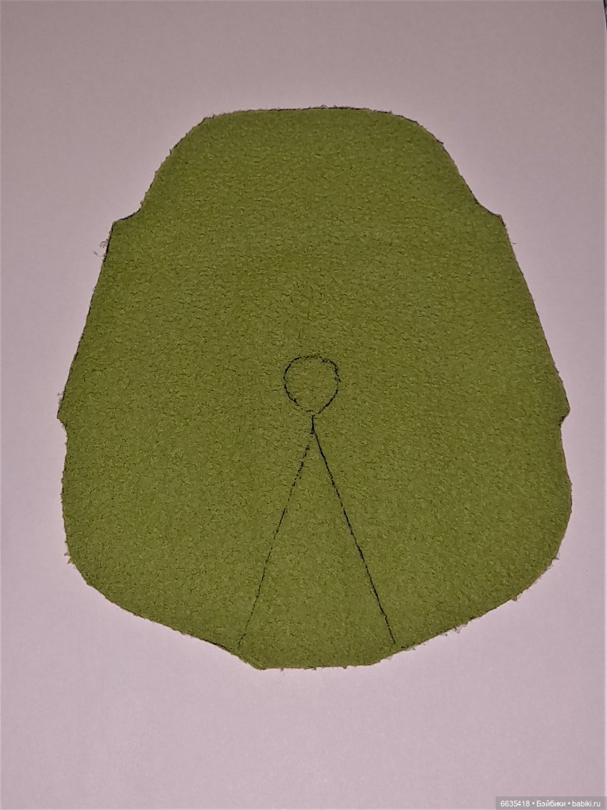 МК «Как для любимой куклы сшить пончо и повязку для головы» (фото 10)