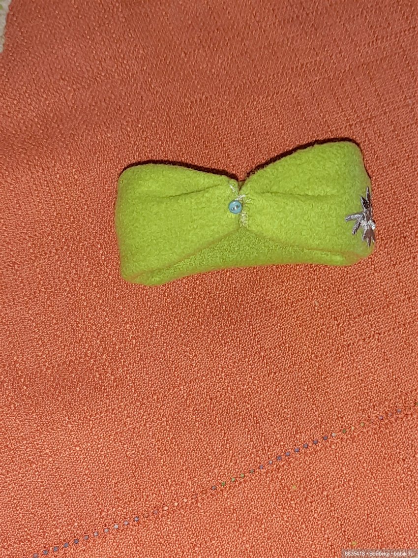 МК «Как для любимой куклы сшить пончо и повязку для головы»