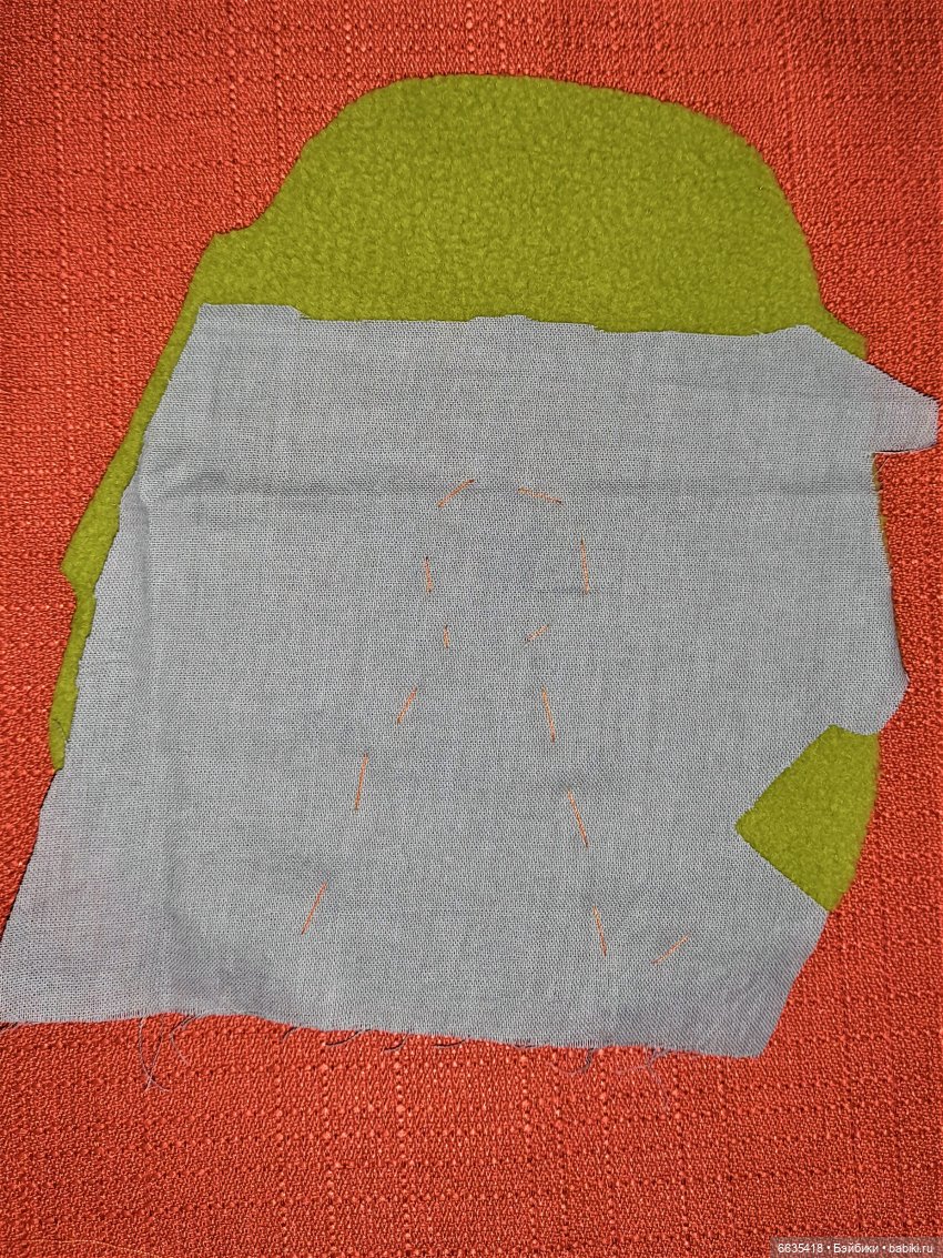 МК «Как для любимой куклы сшить пончо и повязку для головы»