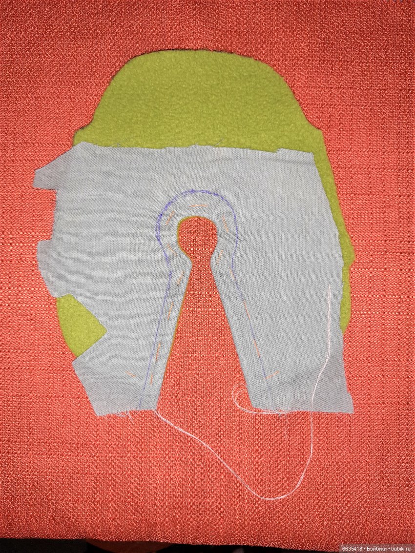 МК «Как для любимой куклы сшить пончо и повязку для головы»