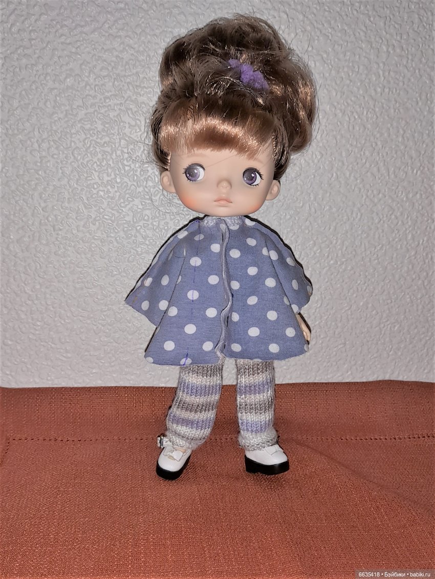 МК «Конструируем выкройку пончо самостоятельно на любую куклу»