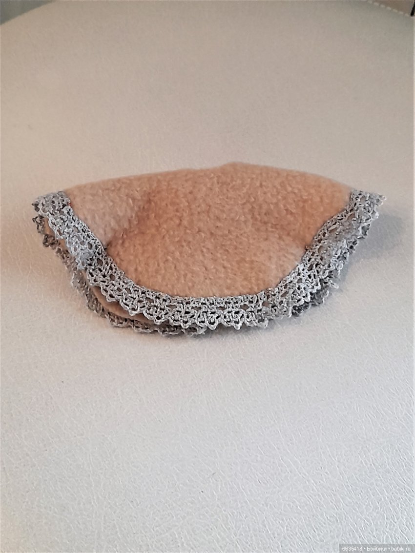 Выкройка цельнокроенного пончо для кукол ростом 15, 16 и 17 см | Бэйбики Выкройка цельнокроенного пончо для кукол ростом 15, 16 и 17 см (фото 3)