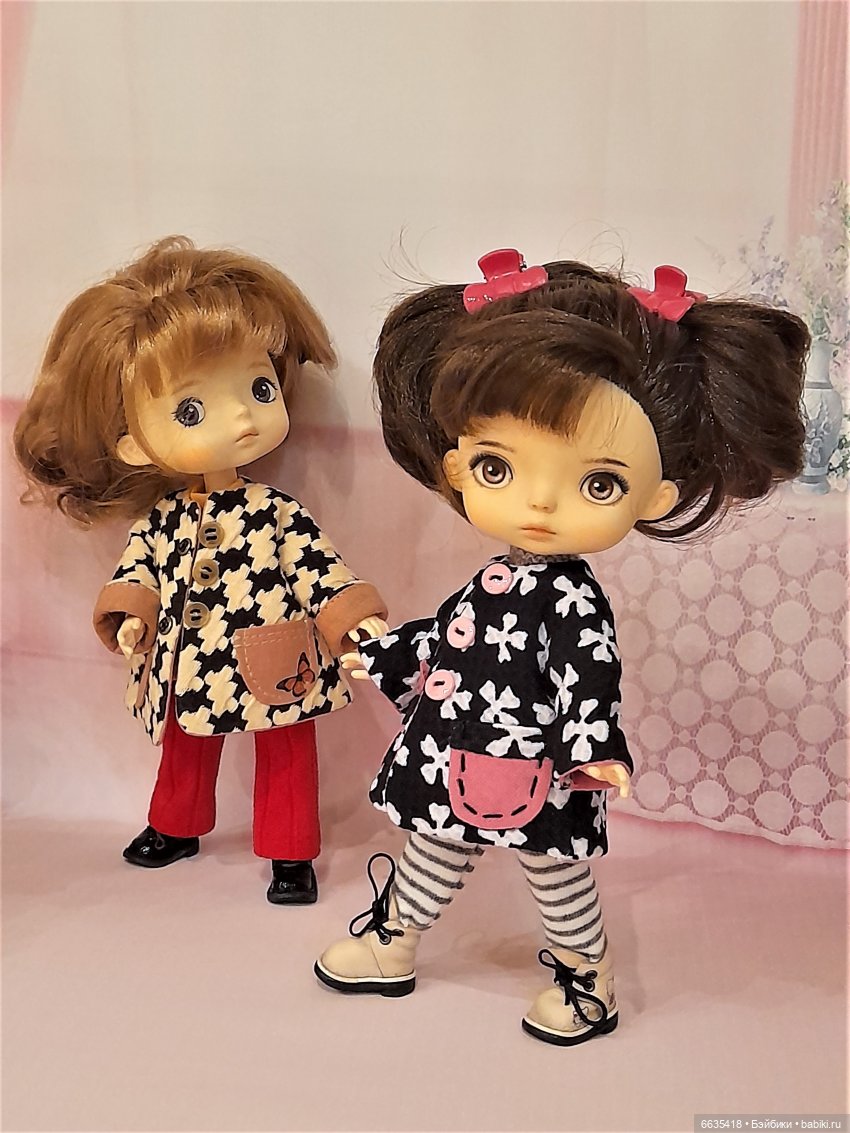 А в гардеробе ваших кукол есть пальто (фото 6)