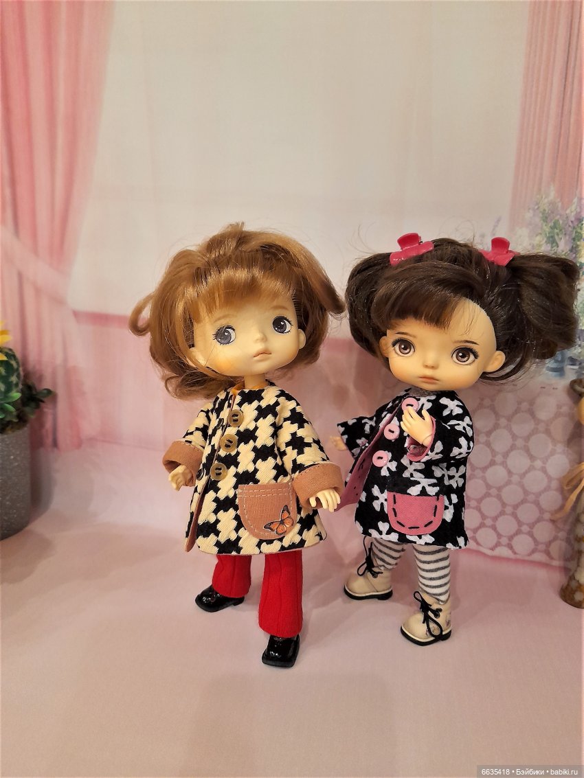 А в гардеробе ваших кукол есть пальто (фото 5)
