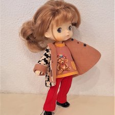 МК «Шьем пальто с цельнокроеным рукавом для кукол Xiaomi Monst  ростом  20 см»