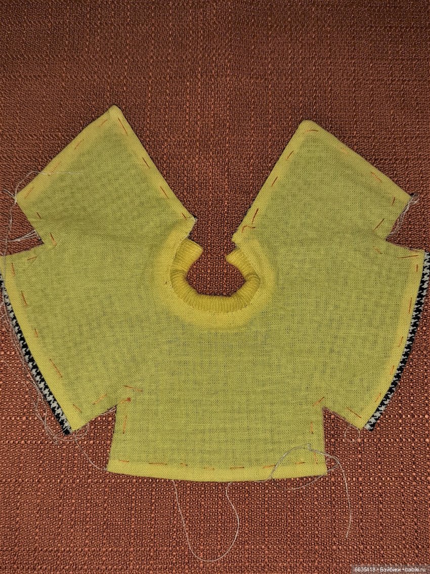 МК «Шьём облегченные курточки на подкладке для кукол Xiaomi Monst ростом 20 см»