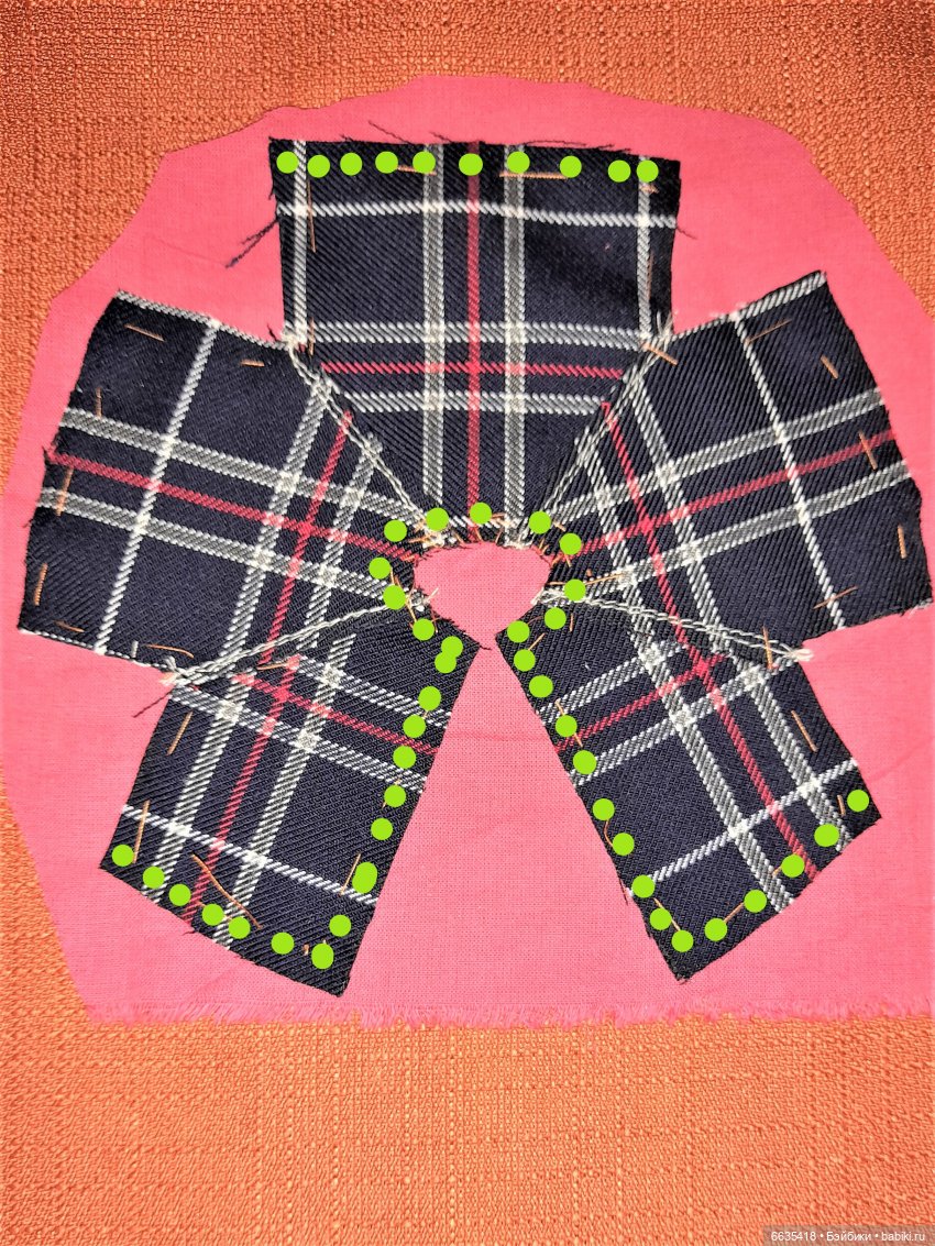 МК «Шьём облегченные курточки на подкладке для кукол Xiaomi Monst ростом 20 см» (фото 6)