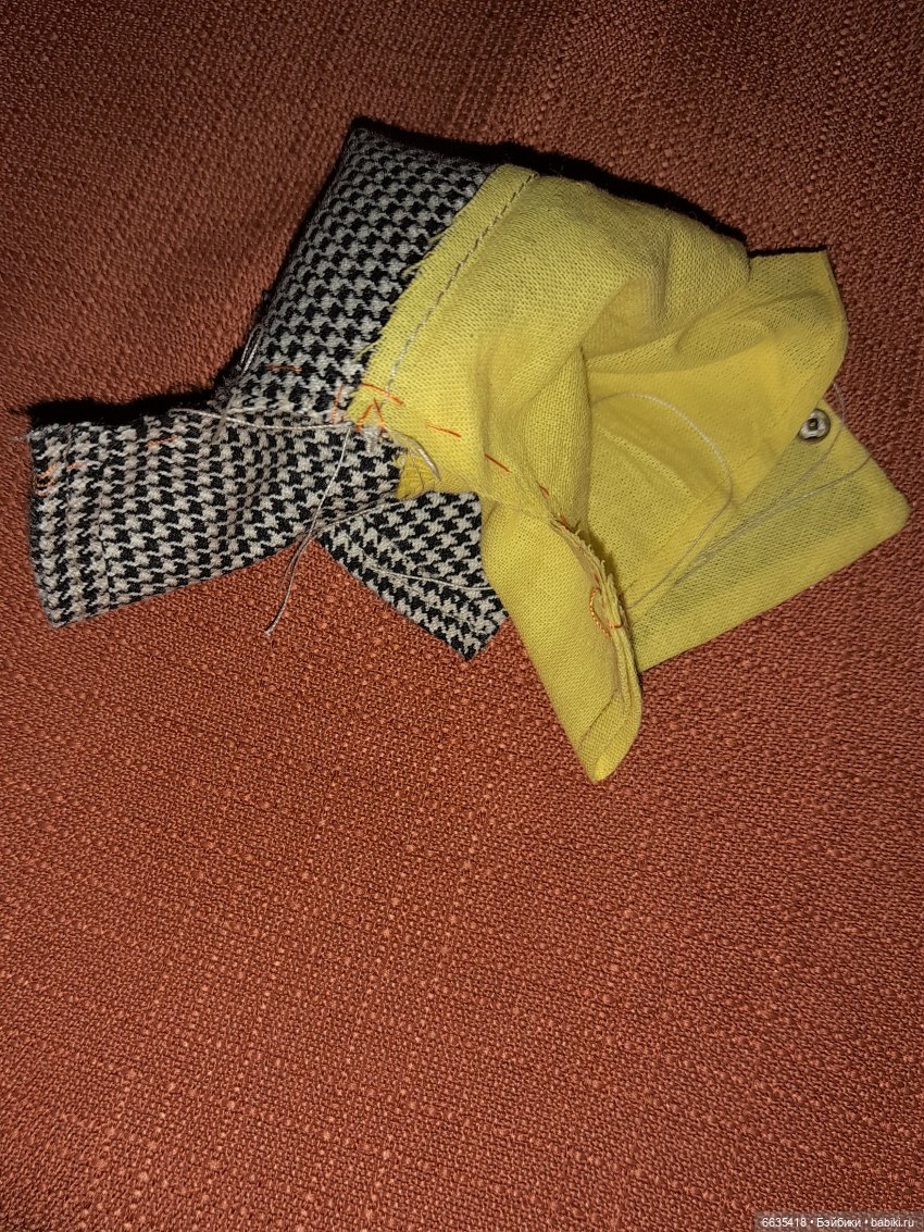 МК «Шьём облегченные курточки на подкладке для кукол Xiaomi Monst ростом 20 см»