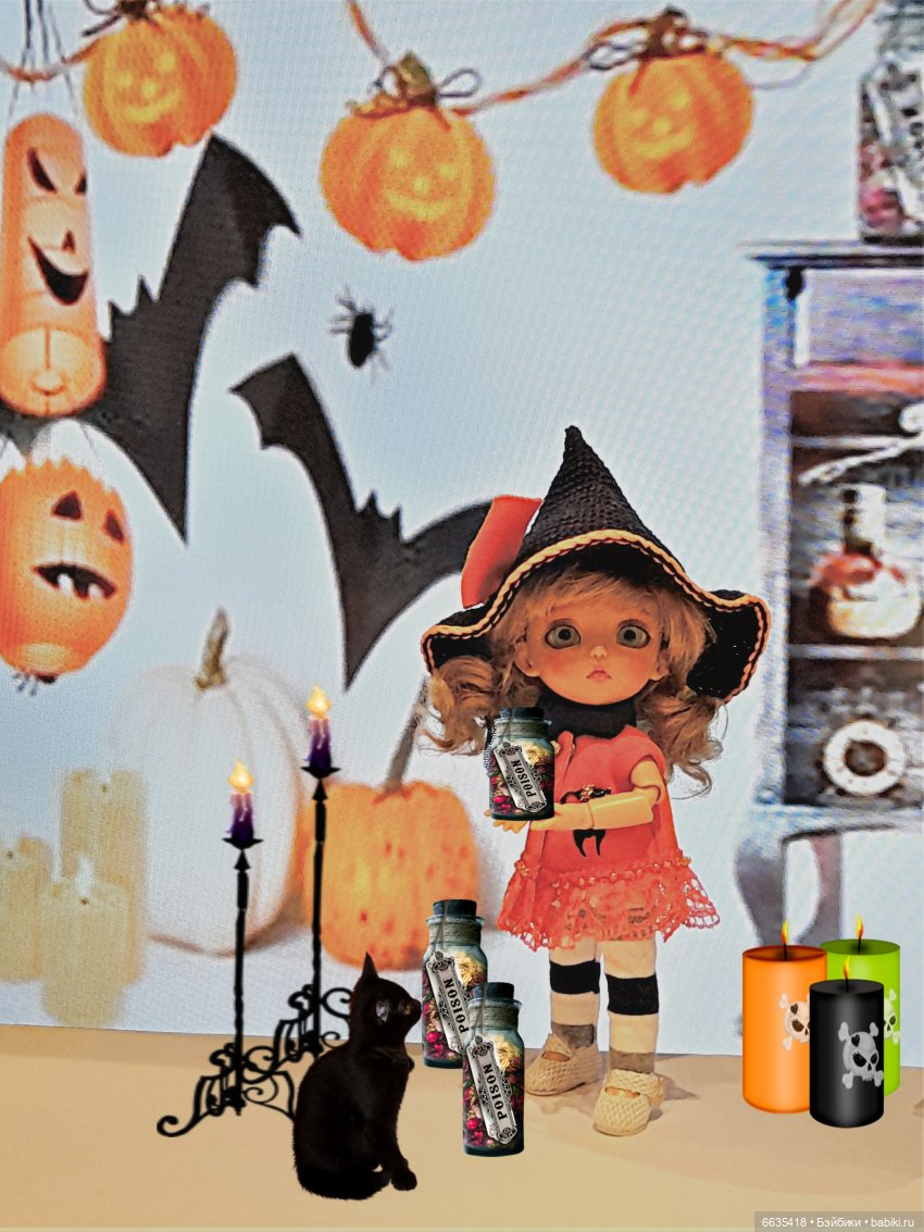 ВЕСЁЛЕНЬКИЙ ХЕЛЛОУИН — Куклы Latidoll (Лати): BJD (БЖД)