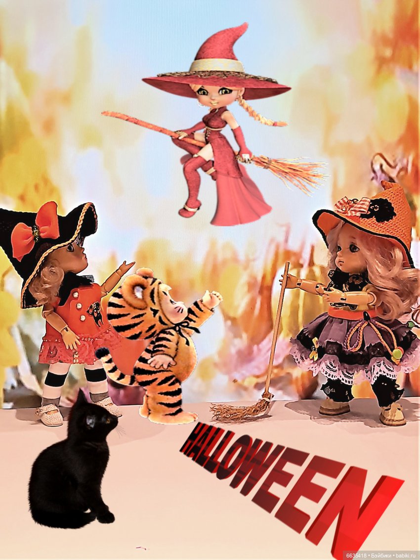 ВЕСЁЛЕНЬКИЙ ХЕЛЛОУИН — Куклы Latidoll (Лати): BJD (БЖД) (фото 9)