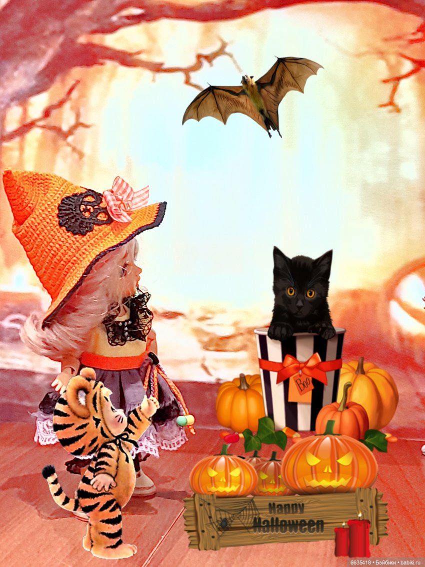 ВЕСЁЛЕНЬКИЙ ХЕЛЛОУИН — Куклы Latidoll (Лати): BJD (БЖД)