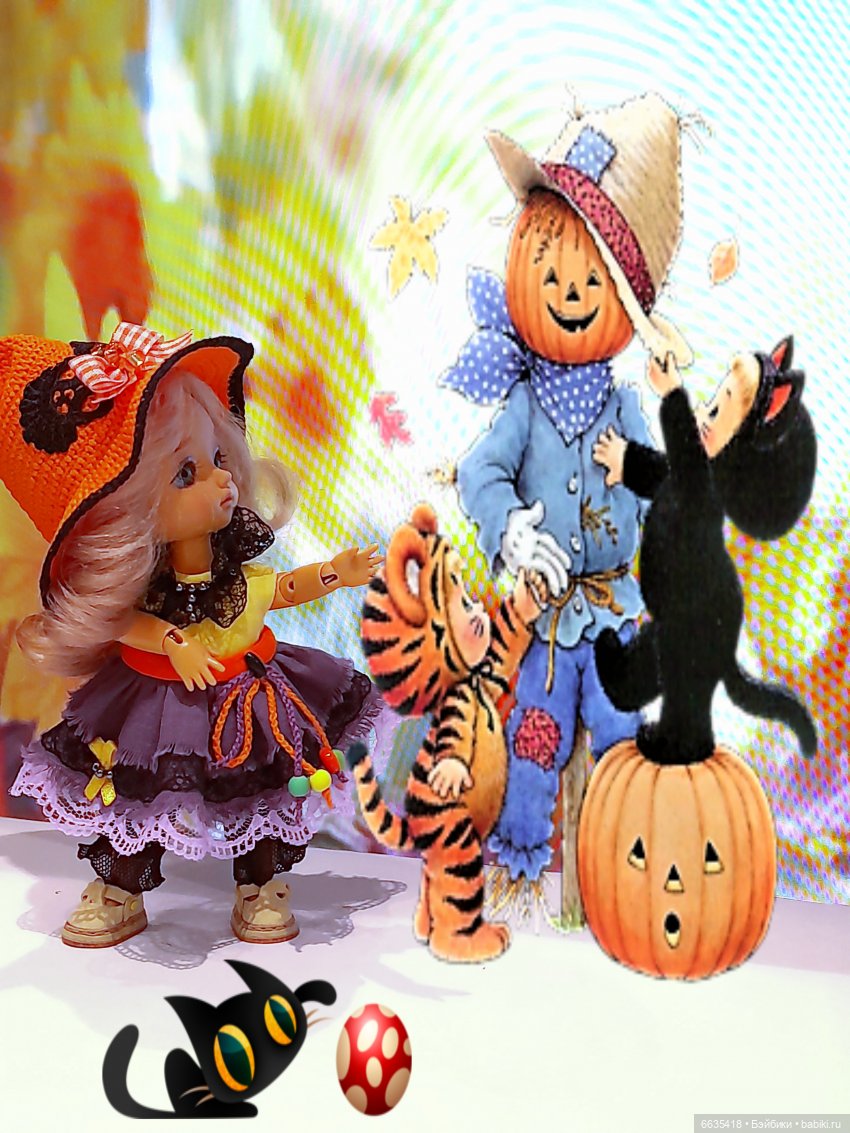 ВЕСЁЛЕНЬКИЙ ХЕЛЛОУИН — Куклы Latidoll (Лати): BJD (БЖД) (фото 4)