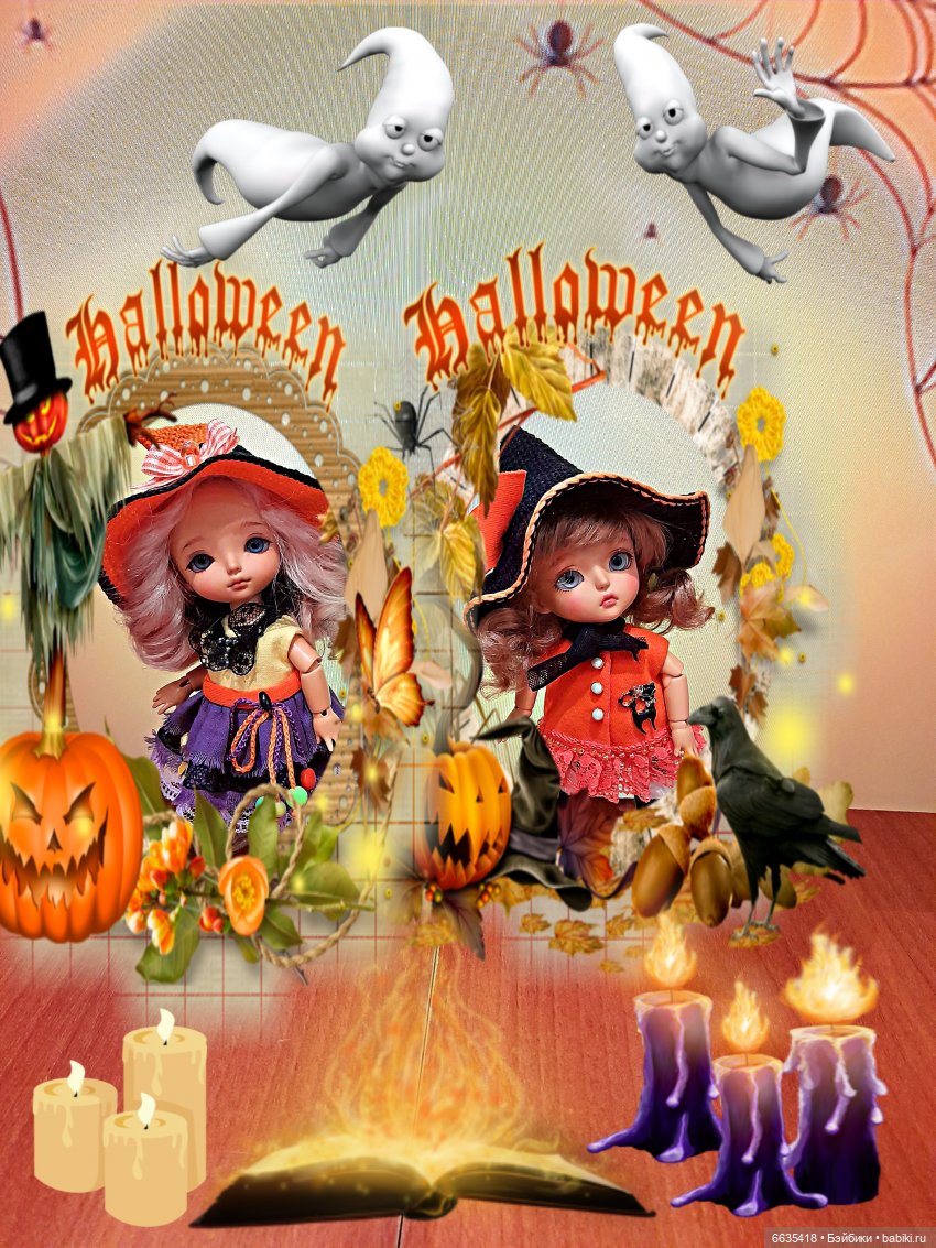 ВЕСЁЛЕНЬКИЙ ХЕЛЛОУИН — Куклы Latidoll (Лати): BJD (БЖД)