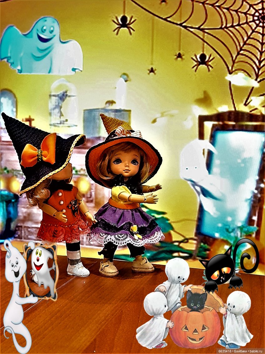ВЕСЁЛЕНЬКИЙ ХЕЛЛОУИН — Куклы Latidoll (Лати): BJD (БЖД)
