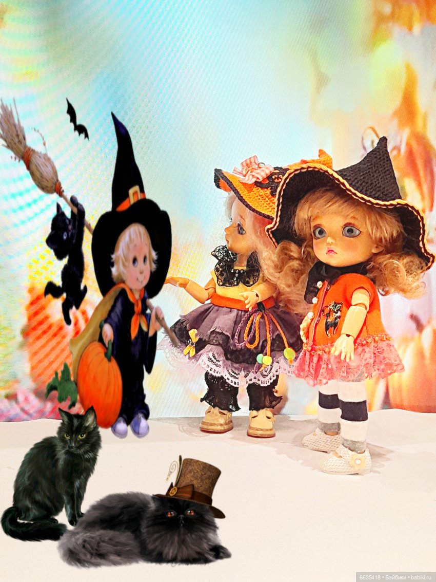 ВЕСЁЛЕНЬКИЙ ХЕЛЛОУИН — Куклы Latidoll (Лати): BJD (БЖД) (фото 6)