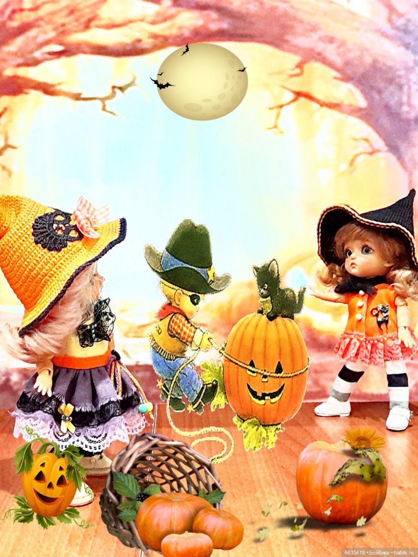 ВЕСЁЛЕНЬКИЙ ХЕЛЛОУИН — Куклы Latidoll (Лати): BJD (БЖД) (фото 10)