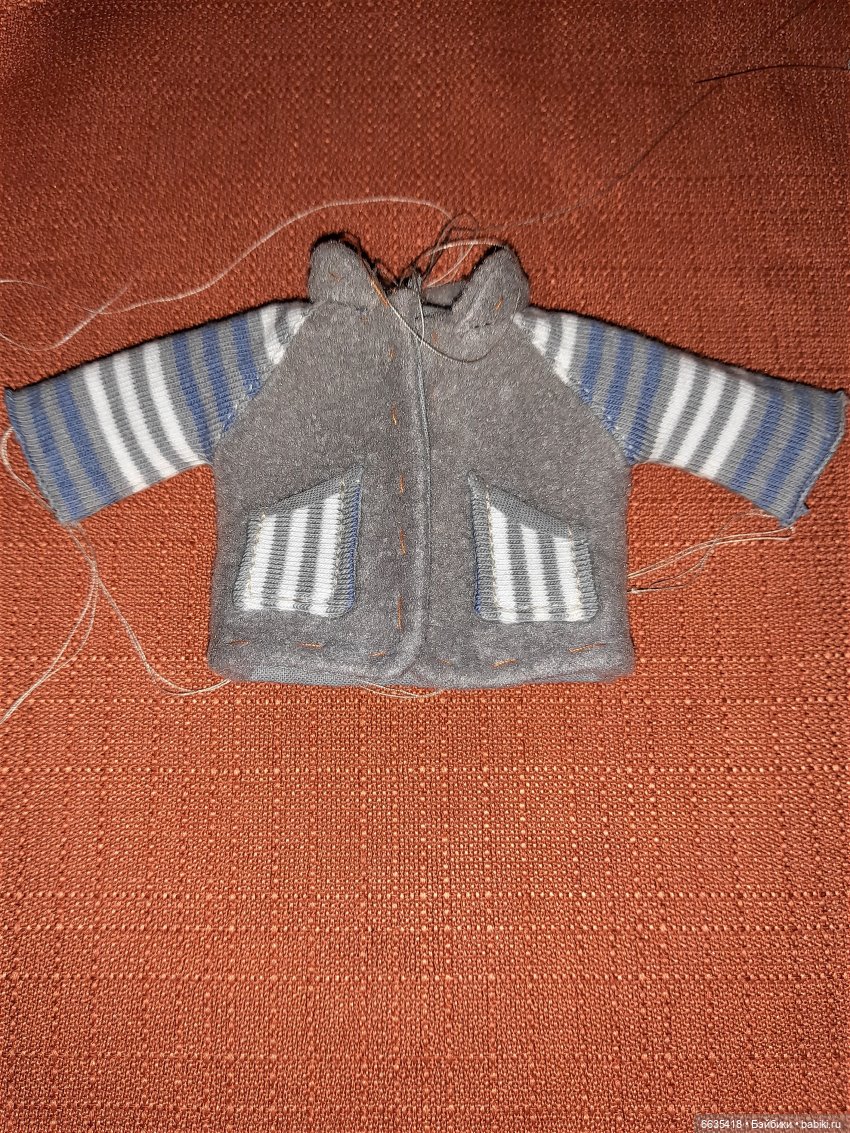 МК « Шьём утепленную курточку на кукол Xiaomi Monst”