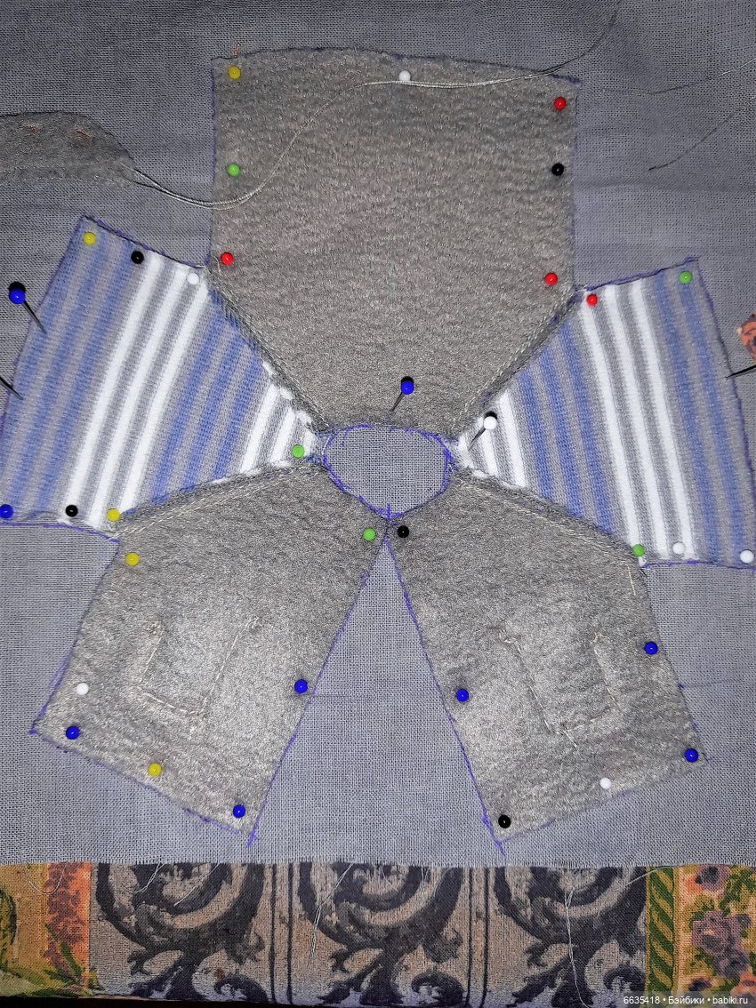 МК « Шьём утепленную курточку на кукол Xiaomi Monst”