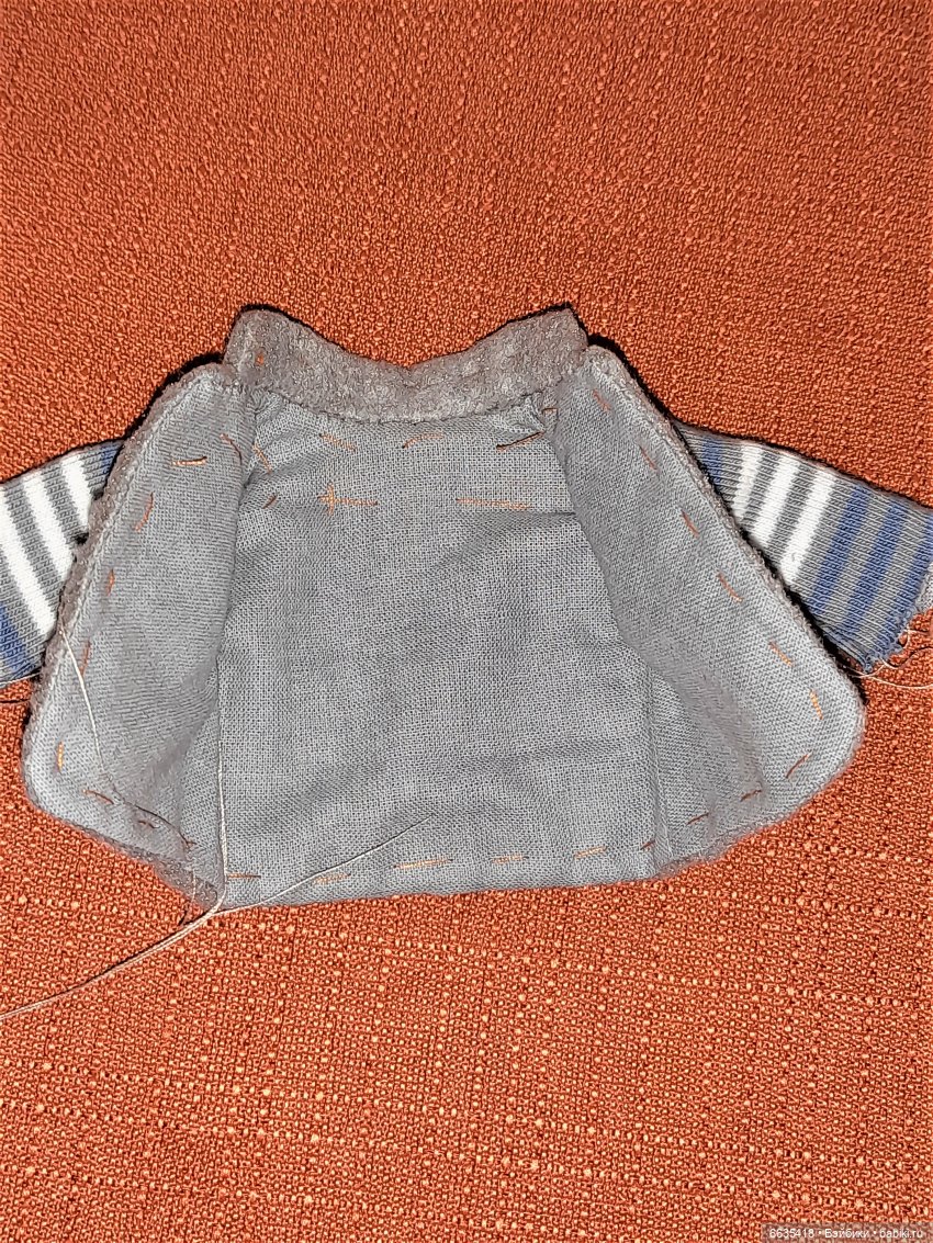 МК « Шьём утепленную курточку на кукол Xiaomi Monst”