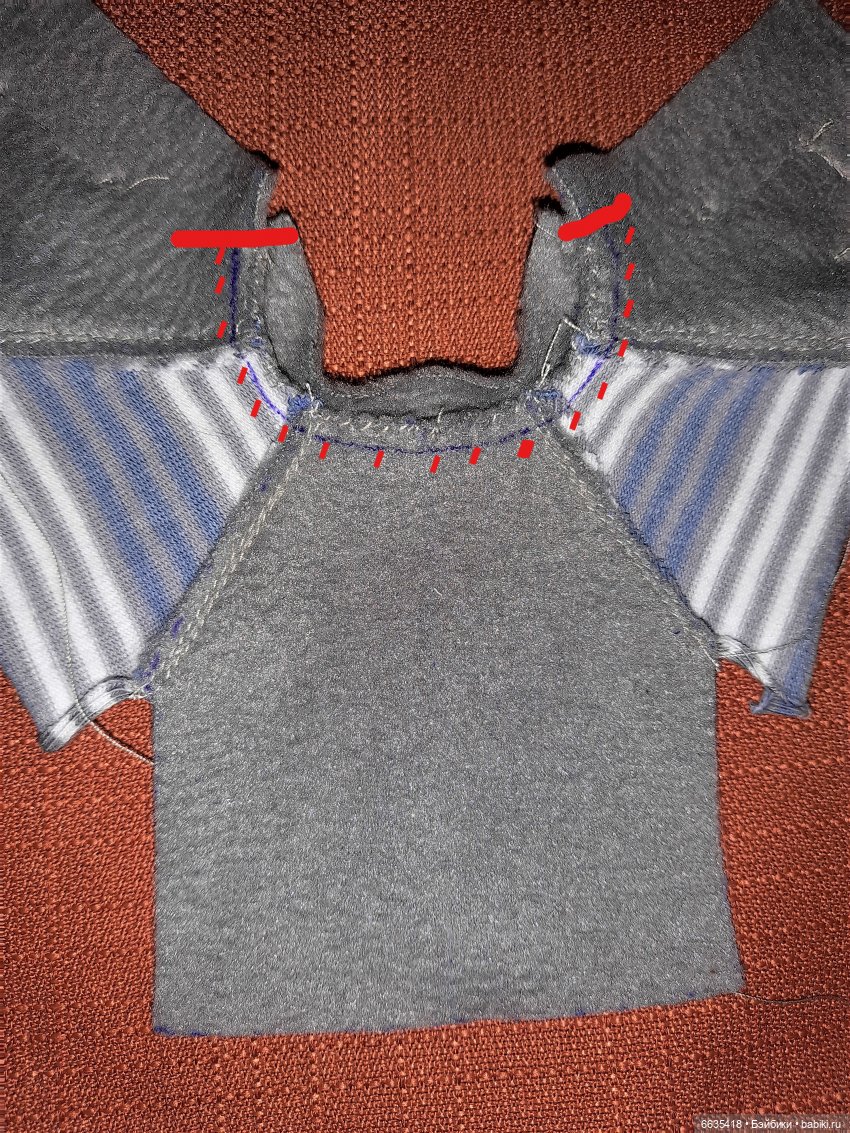 МК « Шьём утепленную курточку на кукол Xiaomi Monst”