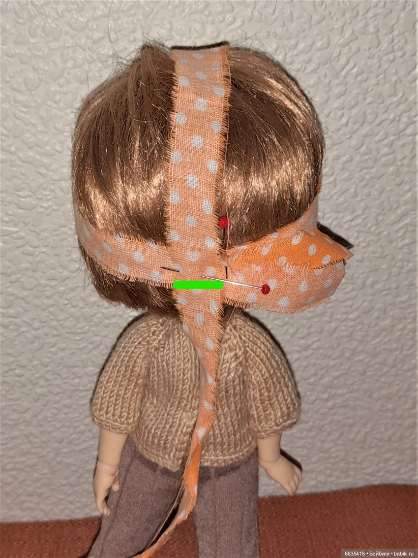 МК «Как сшить кепи – шестиклинку для кукол любого формата» ЧАСТЬ 1 | Бэйбики МК «Как сшить кепи – шестиклинку для кукол любого формата» ЧАСТЬ 1 (фото 10)