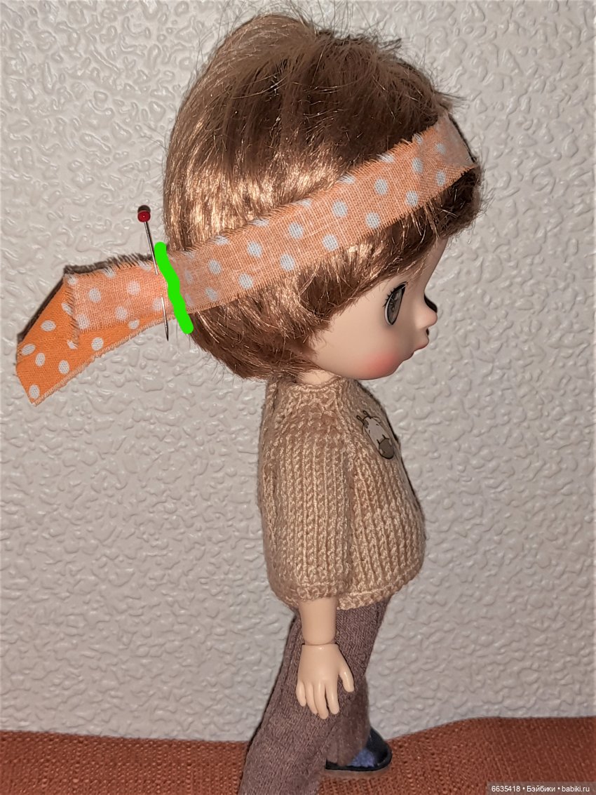 МК «Как сшить кепи – шестиклинку для кукол любого формата» ЧАСТЬ 1 | Бэйбики МК «Как сшить кепи – шестиклинку для кукол любого формата» ЧАСТЬ 1 (фото 7)