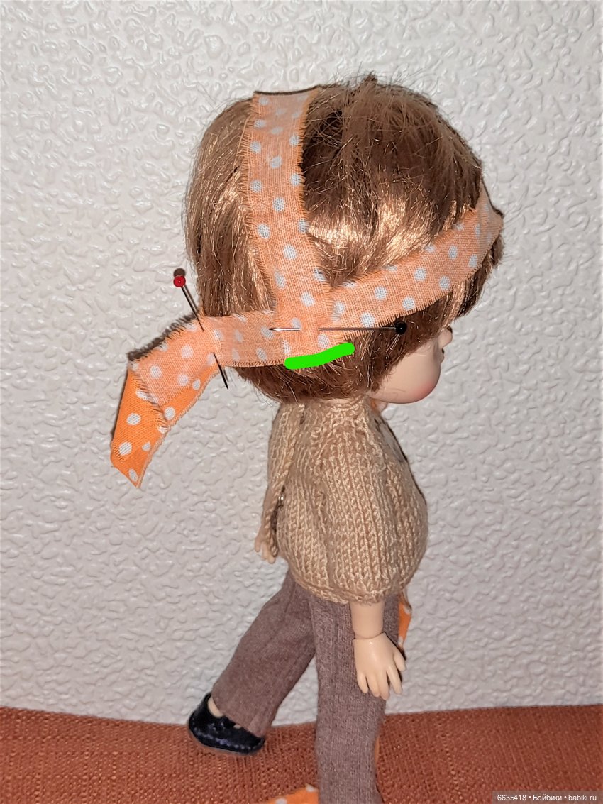 МК «Как сшить кепи – шестиклинку для кукол любого формата» ЧАСТЬ 1 | Бэйбики МК «Как сшить кепи – шестиклинку для кукол любого формата» ЧАСТЬ 1 (фото 8)