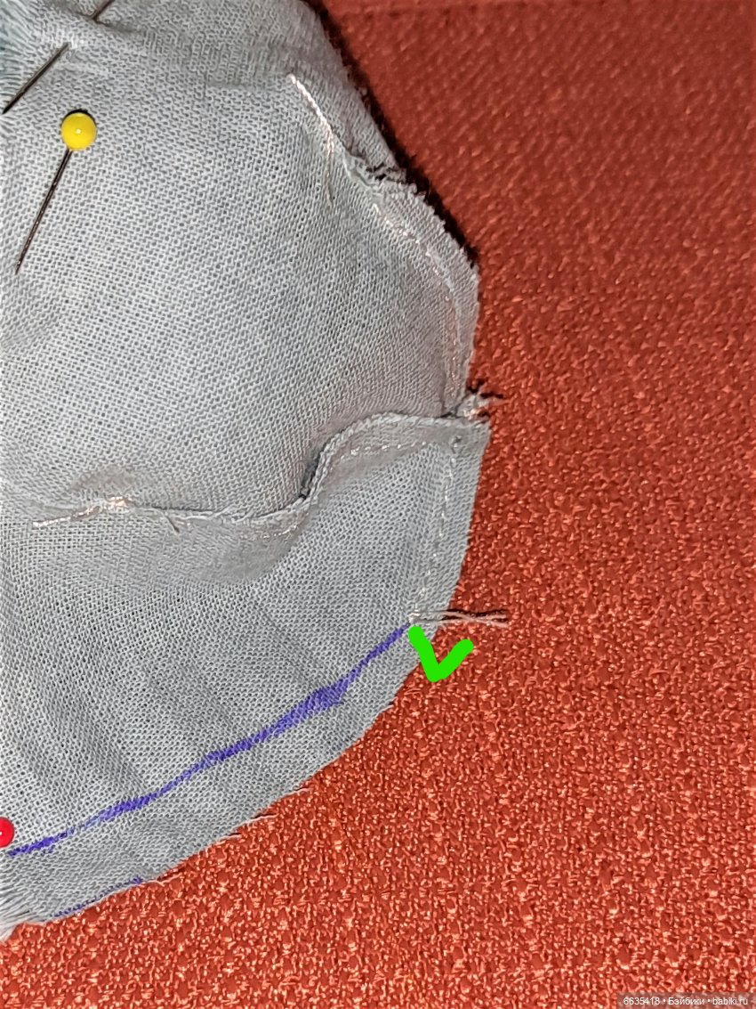 МК «Как сшить такую кепи – шестиклинку для кукол любого формата» ЧАСТЬ 2 – ПРОДОЛЖЕНИЕ МК | Бэйбики МК «Как сшить такую кепи – шестиклинку для кукол любого формата» ЧАСТЬ 2 – ПРОДОЛЖЕНИЕ МК (фото 7)