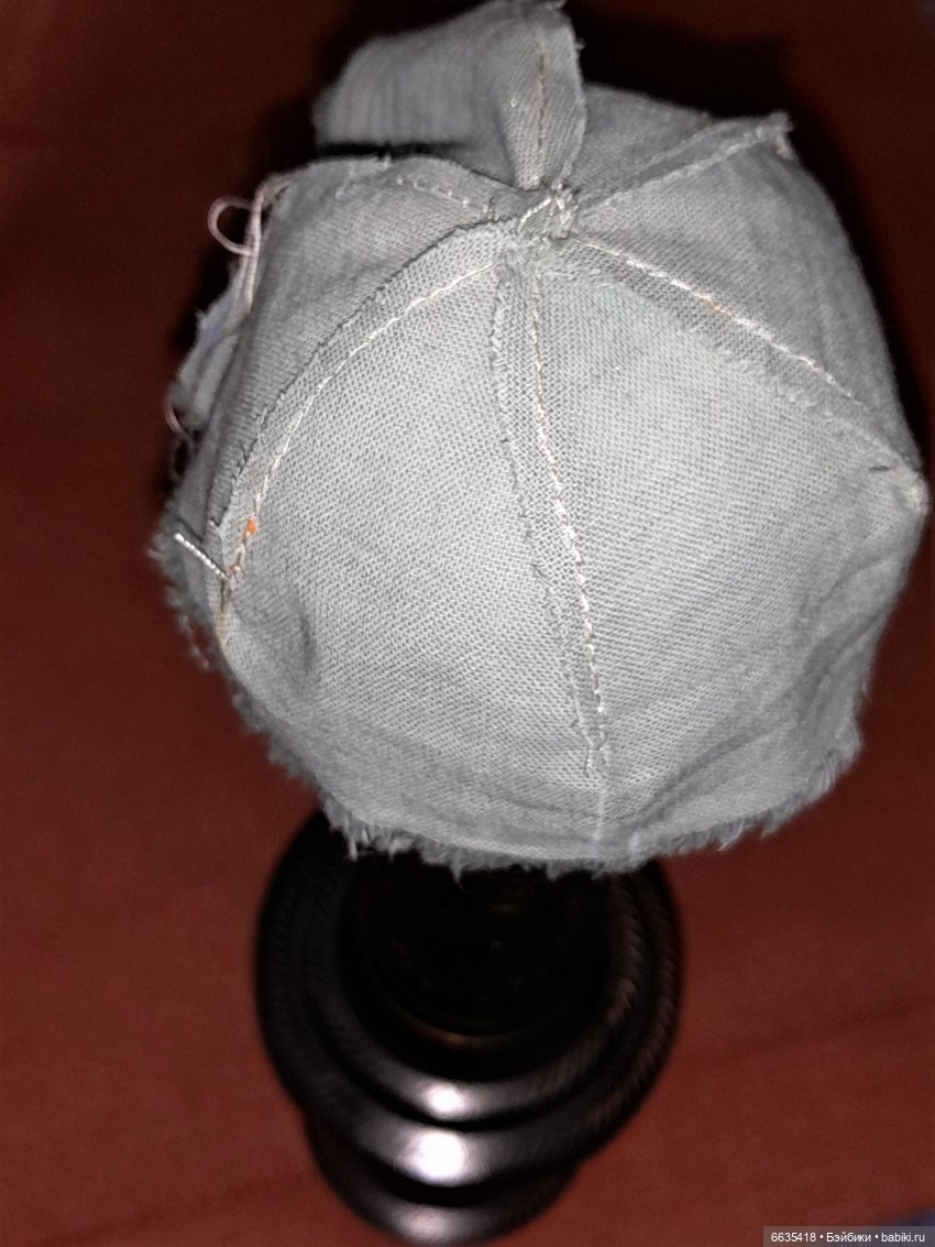 МК «Как сшить такую кепи – шестиклинку для кукол любого формата» ЧАСТЬ 2 – ПРОДОЛЖЕНИЕ МК | Бэйбики МК «Как сшить такую кепи – шестиклинку для кукол любого формата» ЧАСТЬ 2 – ПРОДОЛЖЕНИЕ МК (фото 8)