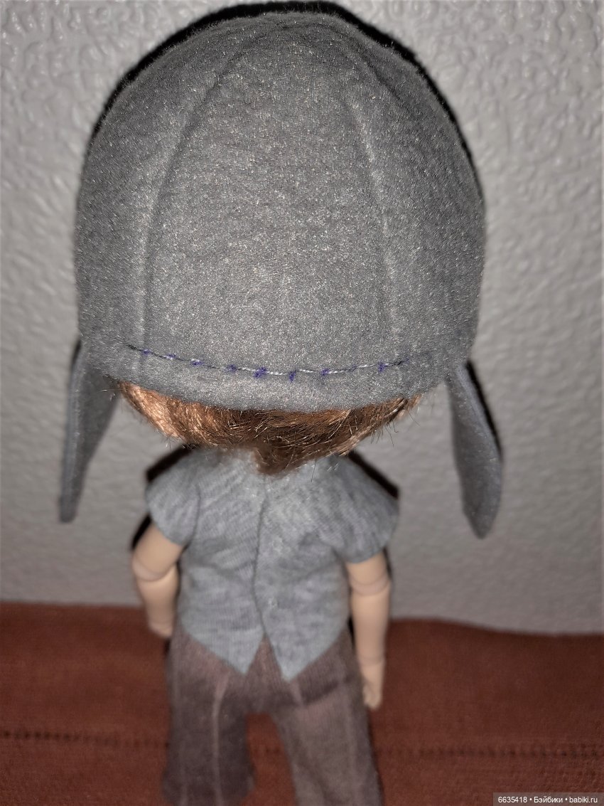 МК «Как сшить кепи – шестиклинку с ушками для кукол любого формата»