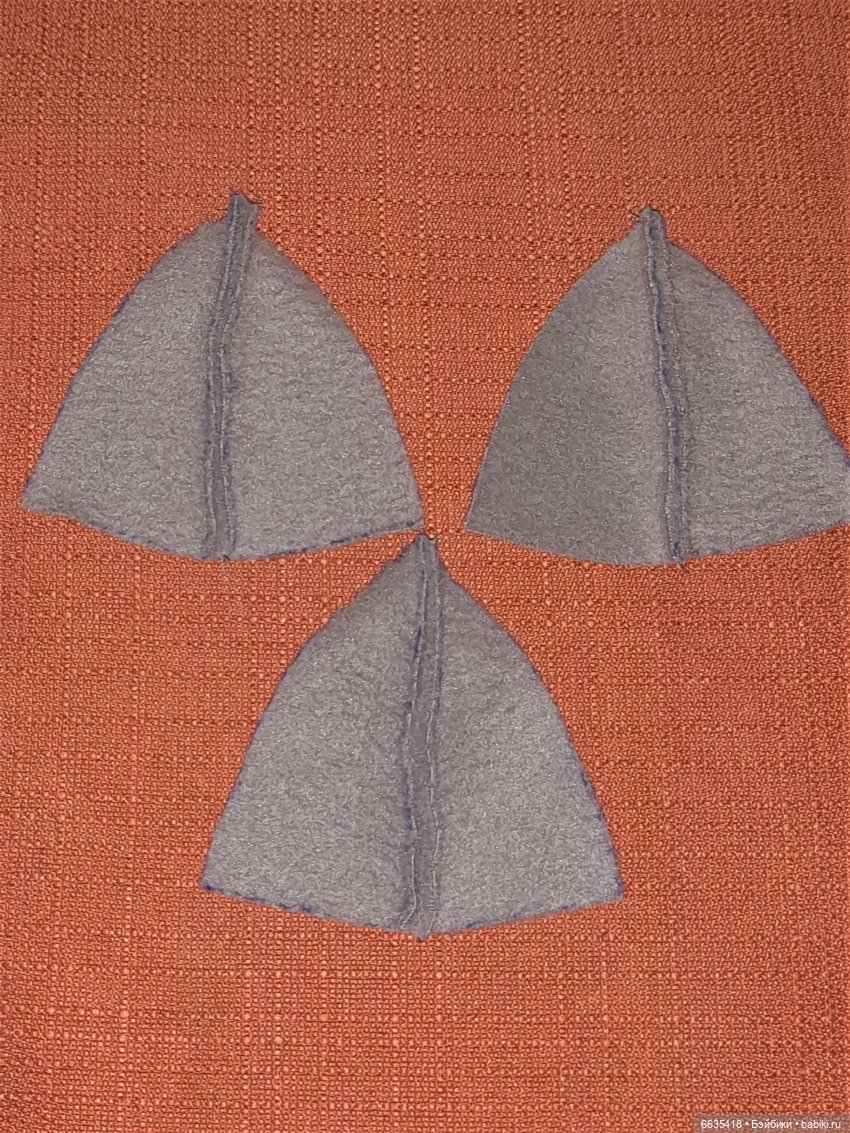 МК «Как сшить кепи – шестиклинку с ушками для кукол любого формата» (фото 6)