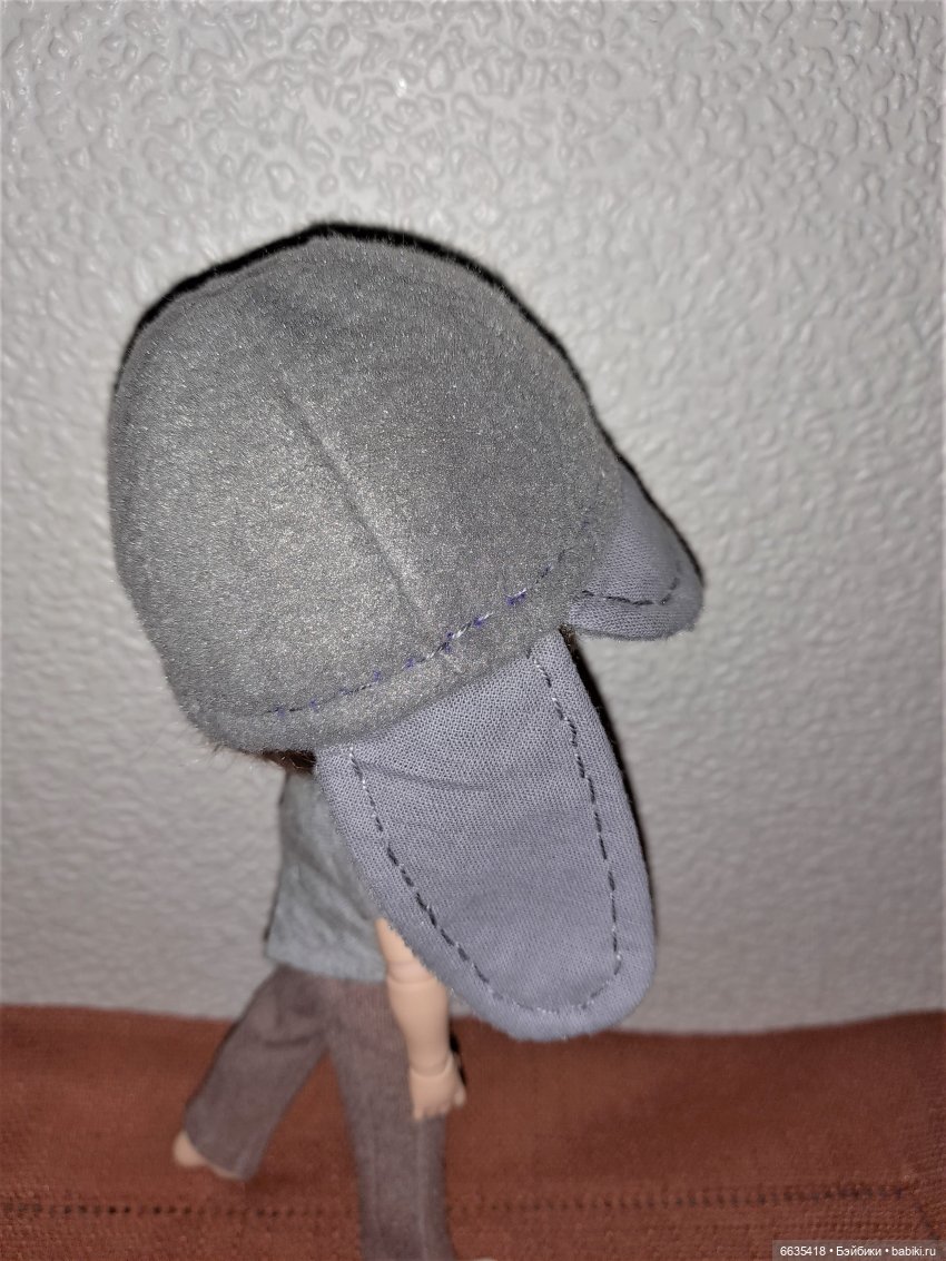 МК «Как сшить кепи – шестиклинку с ушками для кукол любого формата»
