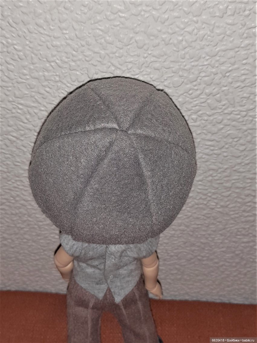 МК «Как сшить кепи – шестиклинку с ушками для кукол любого формата» (фото 10)