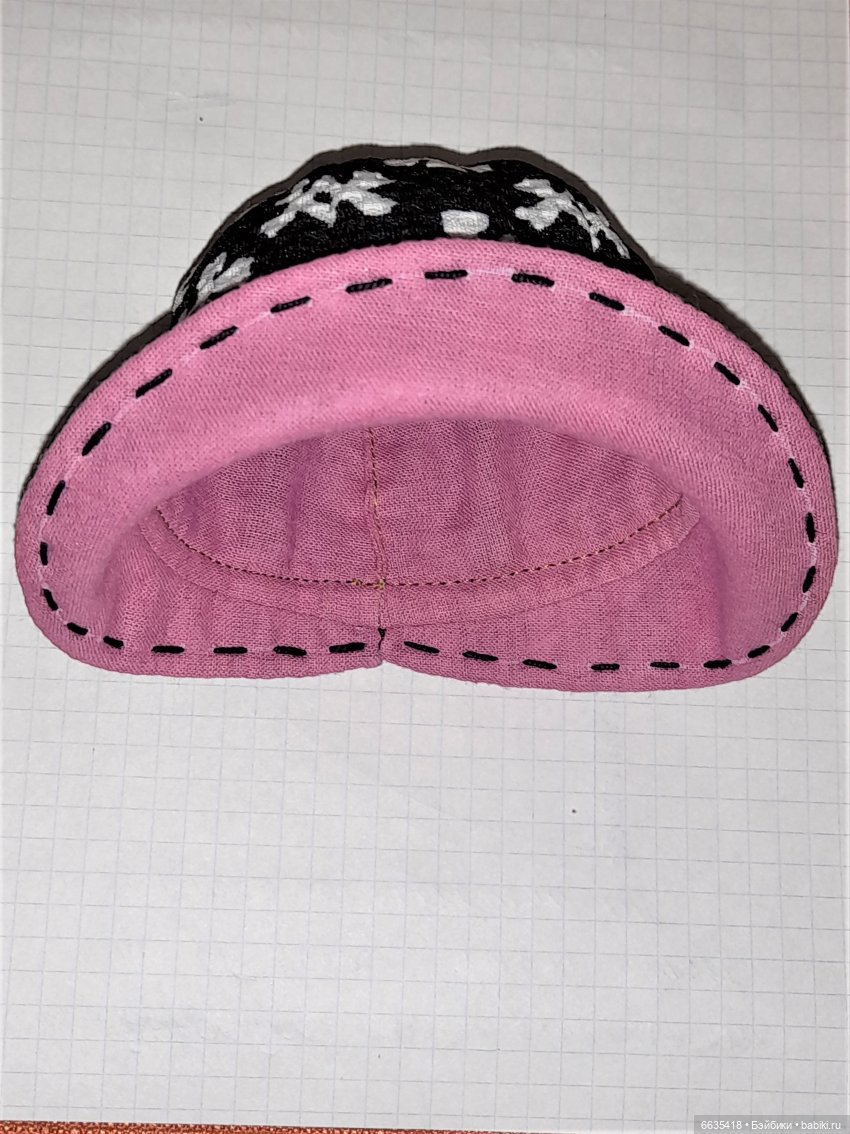 Еще одна модель шляпки с выкройкой полей | Бэйбики Еще одна модель шляпки с выкройкой полей (фото 2)