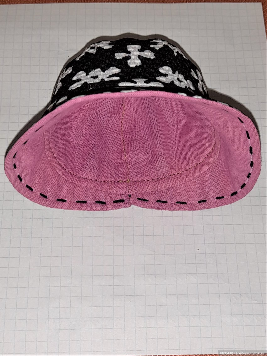 Еще одна модель шляпки с выкройкой полей | Бэйбики Еще одна модель шляпки с выкройкой полей