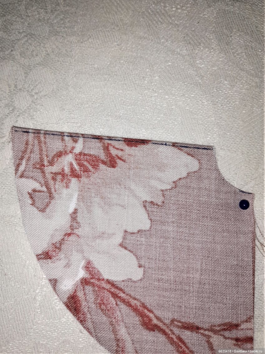 В дополнение к МК «Шьем юбку-кекс»… Что делать, если отрез для пошива юбки не большой (фото 3)