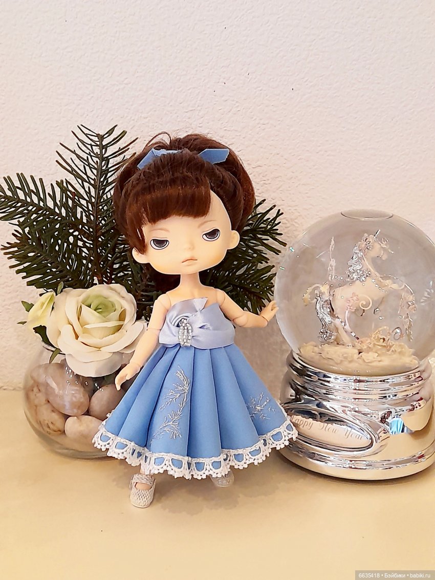 Как отделать низ юбки-кекс тесьмой. В дополнение к МК «Шьём юбку-кекс для кукол» (фото 3)