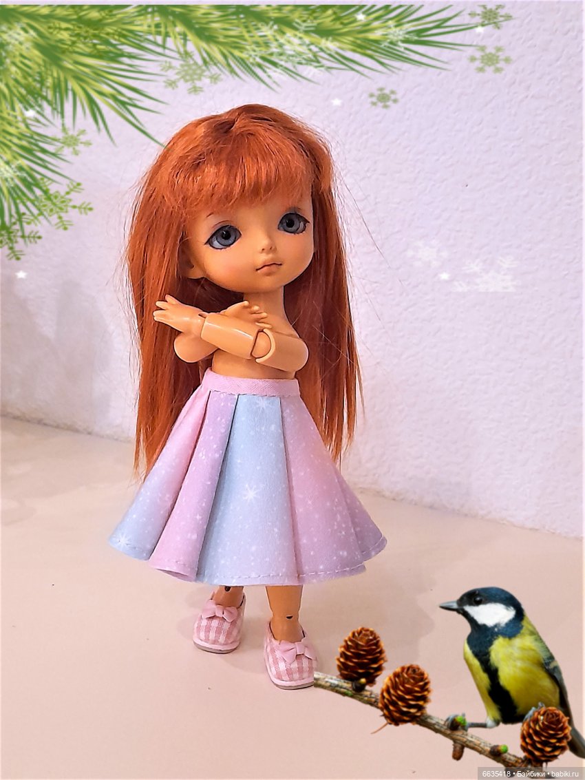 МК «Шьём юбку-кекс для небольших кукол» (фото 3)