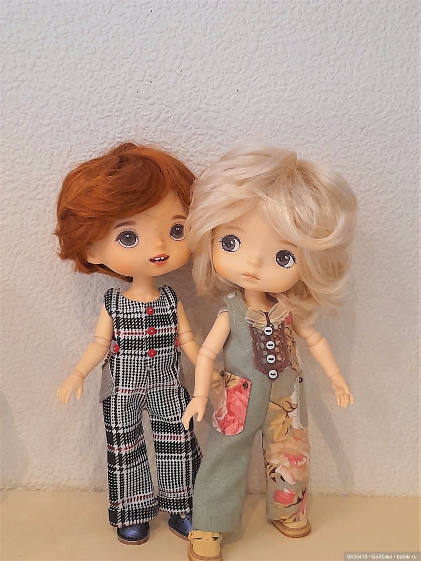 Мои куклы Monst в паричках (фото 2)